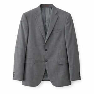Peter Millar Men’s Gray Wool Blazer Sport Coat Size 42T Two Button Double Vent